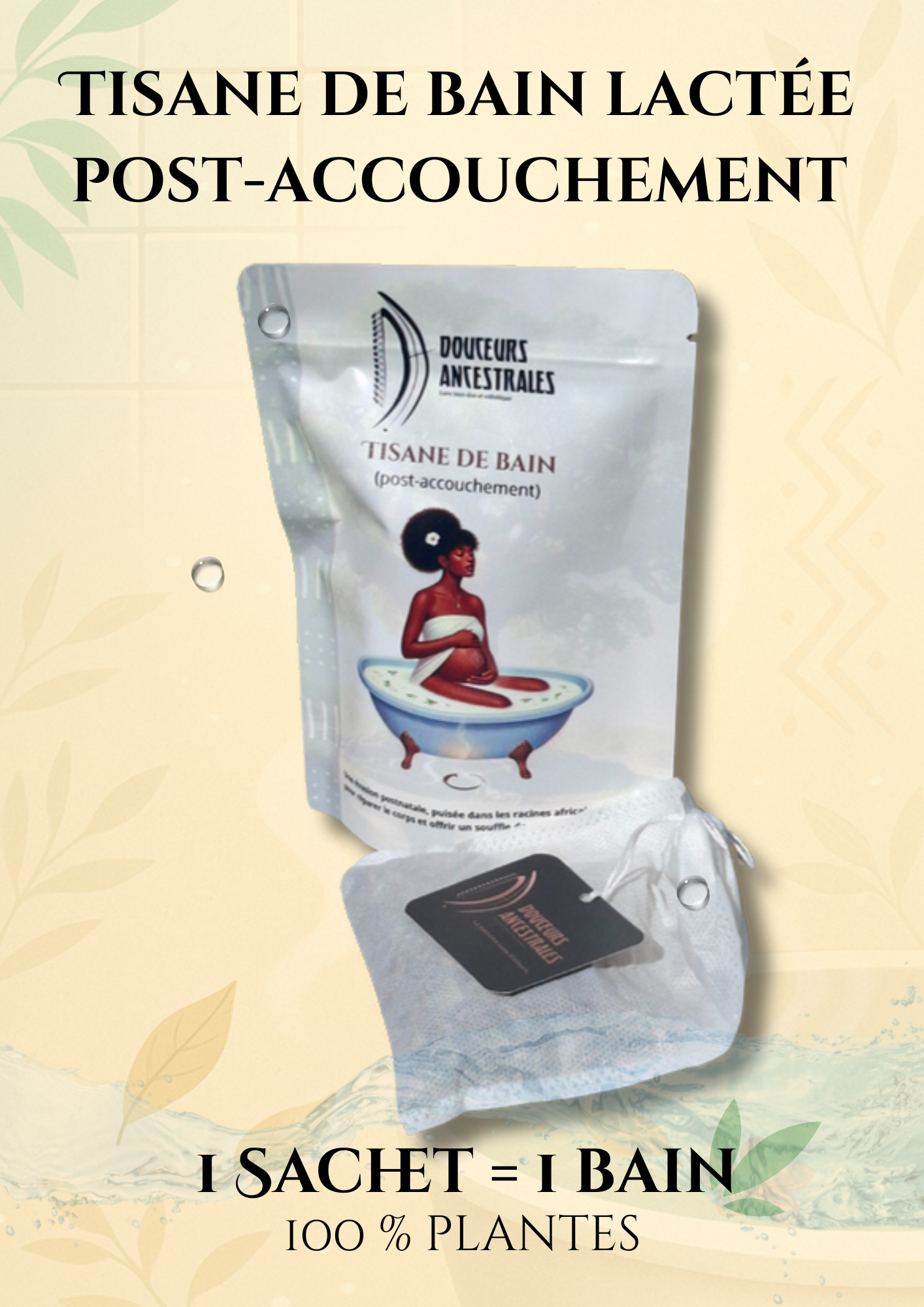 TISANE DE BAIN (Rituel détox post-partum inspiré des traditions africaines).