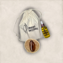 CAURI RUB BAG MARRON 7cm  ( édition limitée)